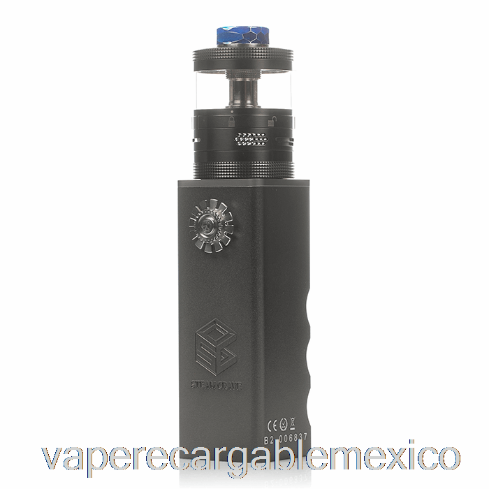 Vaporizador Recargable Steam Crave Titan Combo Avanzado Rdta Kit De Inicio Gunmetal